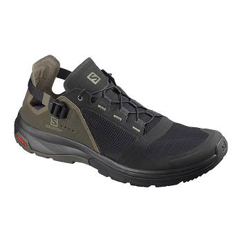 Salomon TECH AMPHIB 4 - Cierne Topánky do Vody Panske, S0059SK